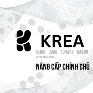 Nâng cấp tài khoản Krea AI 1 tháng  gói basic