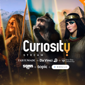 Mua tài khoản Curiosity TV 3 Tháng Chỉ 180K