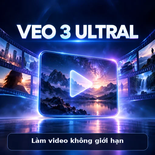 Mua tài khoản Google AI Ultra Veo 3 giá rẻ